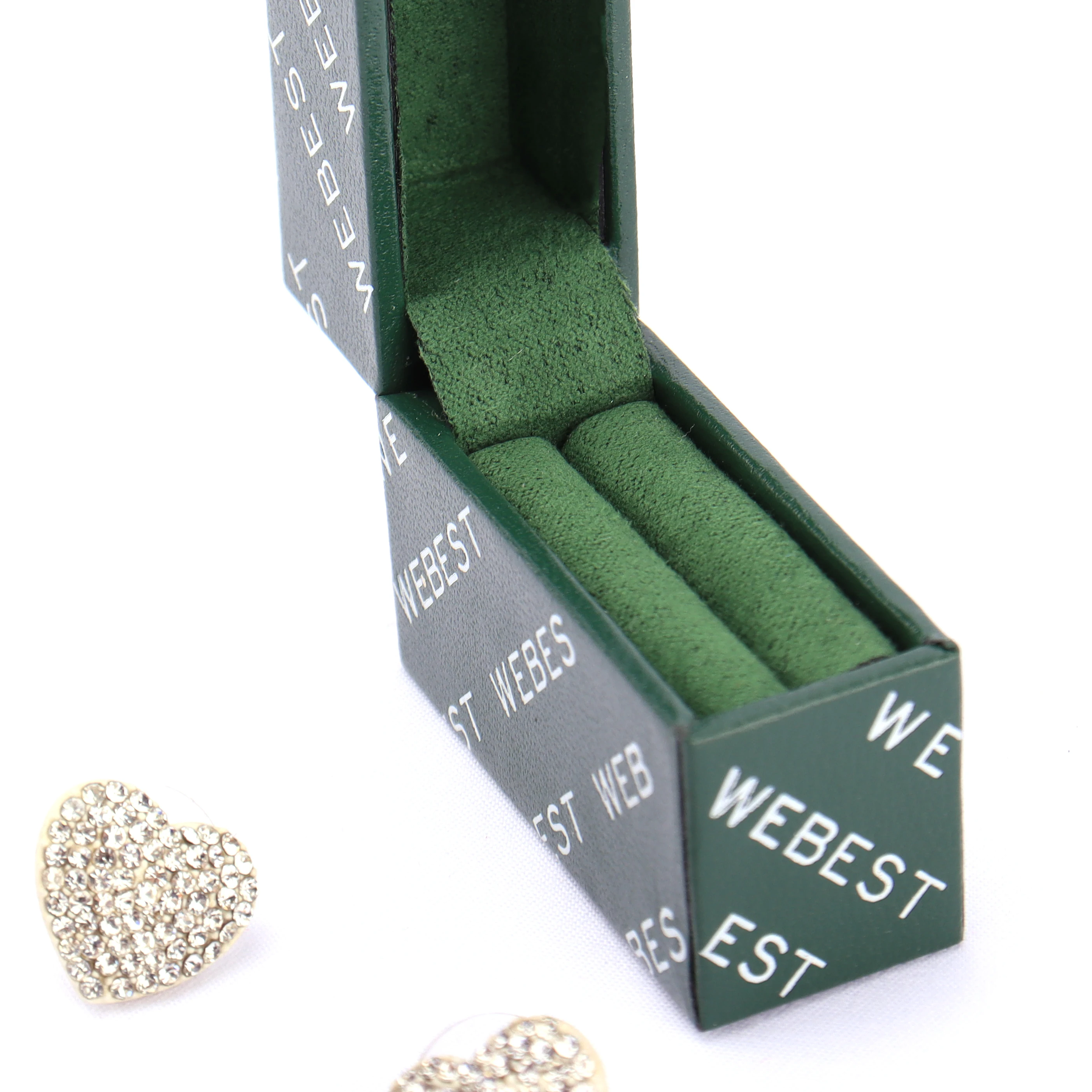 Brivote индивидуальный дизайн высокое качество маленькая Подарочная коробка для ювелирных изделий роскошный набор женщин демонстрация Красного кольца креативная