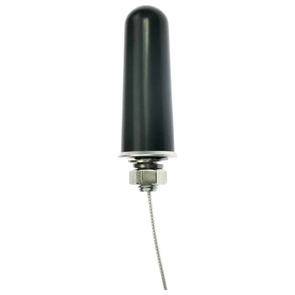 Robust 2400-2483MHz 3dBi WiFi Stubby Antenna with Vertical Polarization Customizable Factory Through Hole Mount