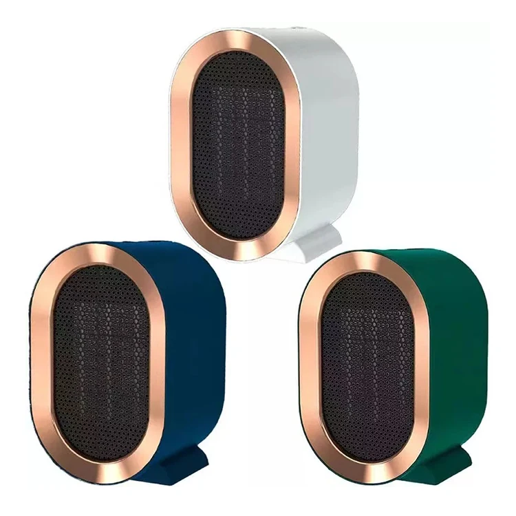 Oval Small Q Style OEM Labeling Portable 230V 110V Mini Electric Wholesale Fan Heaters Small Heater Fan