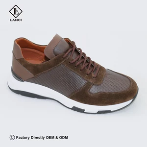 LANCI Sneaker Manufacturers Custom Made Shoes Walking Style Genuine Leather  Mens Shoes 2026 Sneakers