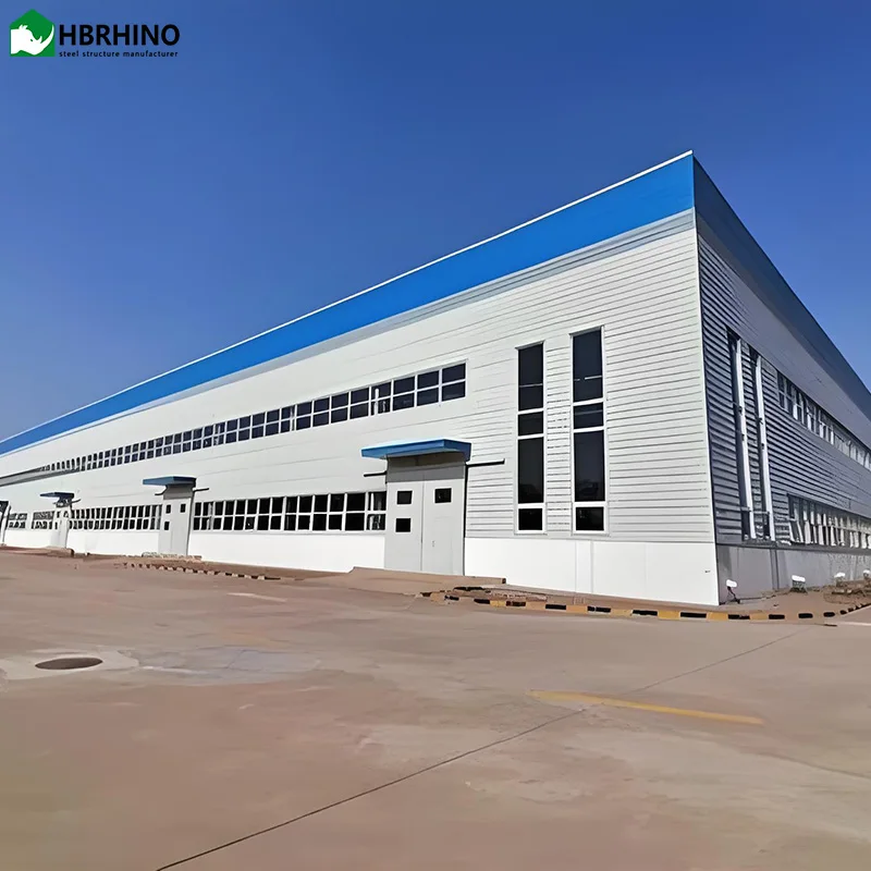Современная сборная стальная конструкция для цехов и заводов сборный дом склад от Tesia Industry