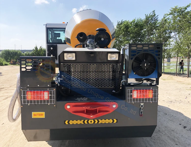 Small Self Loading Concrete Mixer Truck Cement Concrete Mixer Mobile Concrete Mixer with Self Loading From China
