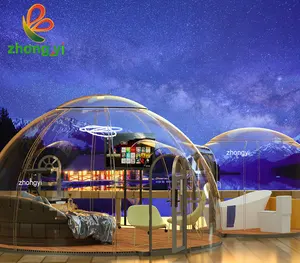 2020 Transparent House Beach House Dome Star View Pod Outdoor PC Pod Modular