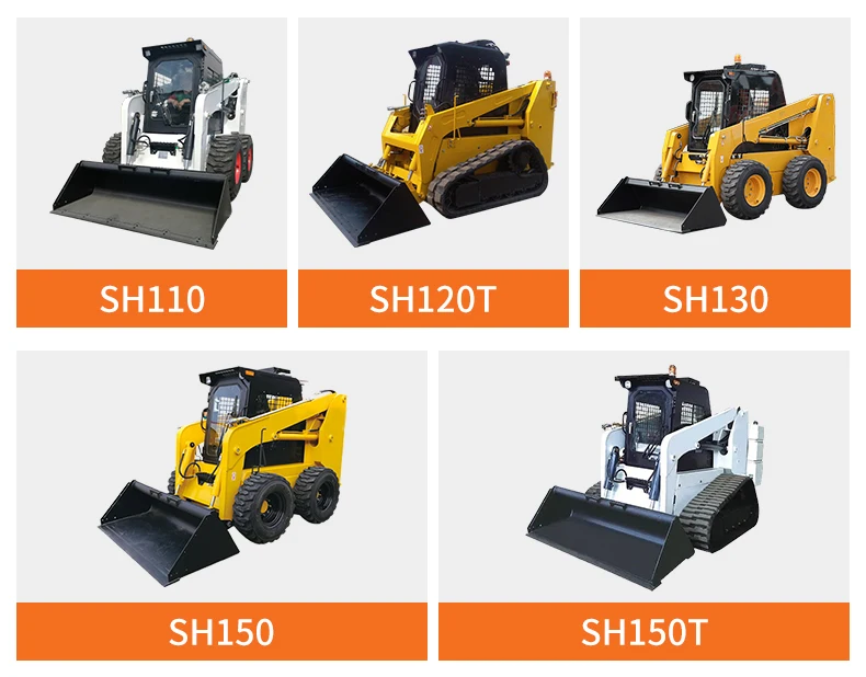 Best Selling Diesel Mini Skid Steer Loader Skid Steer Loader Plate