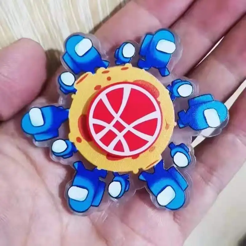 3D Running Fingertip Gyro Run Animated Fidget Spinner Stress Relief Toy Kid Gift 