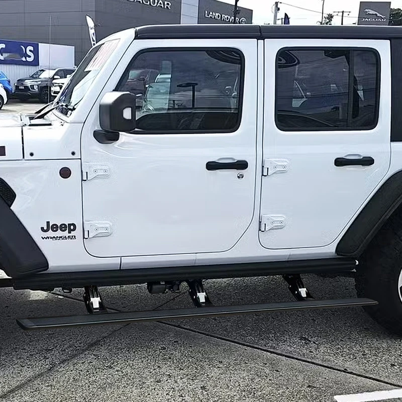 電動サイドステップ Jeep Wrangler Jl 4ドア Sahara Rubicon 2018-2025