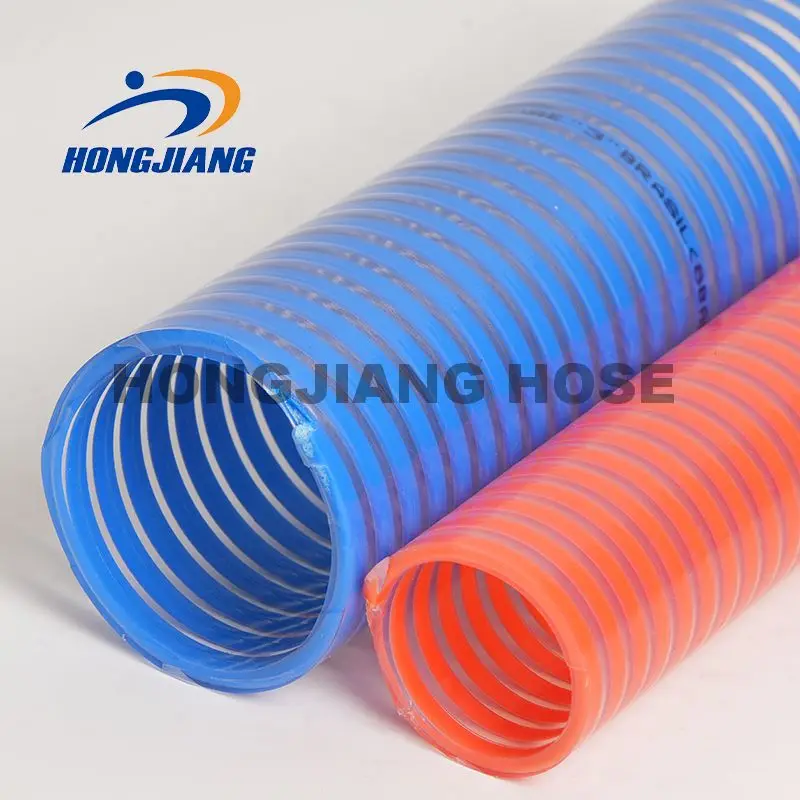 Flexible PVC Rigid PVC Helix Smooth Bore Synthetic Braiding Corrugated ...