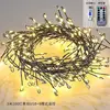 31m black wire usb light+8-mode remote control