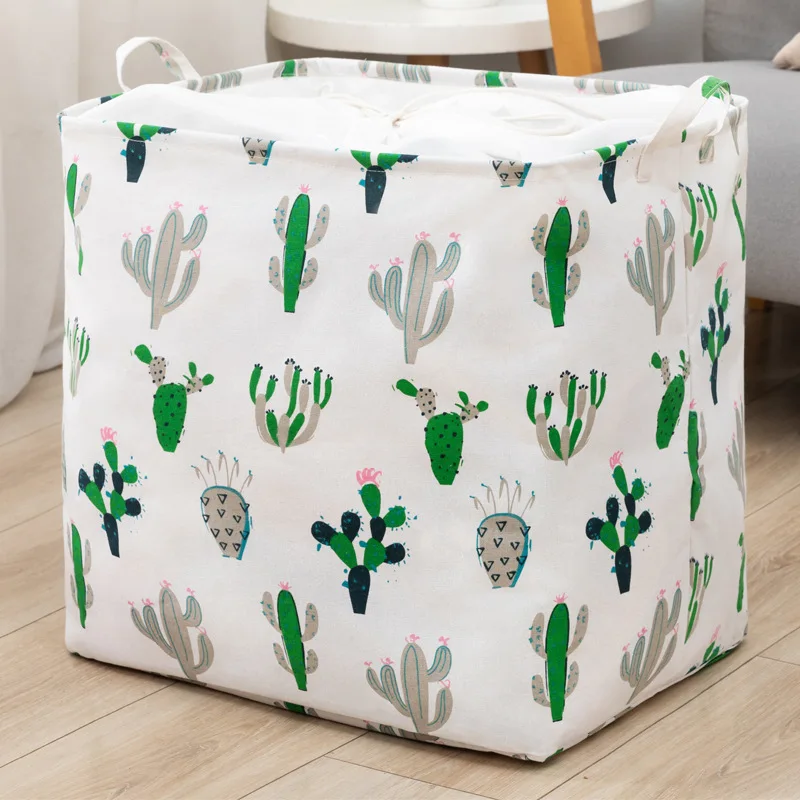 
 Organizer jute dirty folding collapsible custom hotel laundry Storage Basket Bag with drawstring  