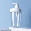 White cap+clear bottle