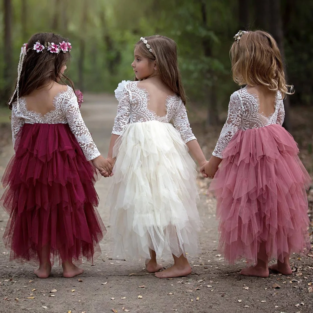 2021 Girls Summer Dress Embroidery Bridesmaid Princess Dress Kids Dresses  For Girls Children Party Wedding Dress 10 12 14 Years | Fruugo NO