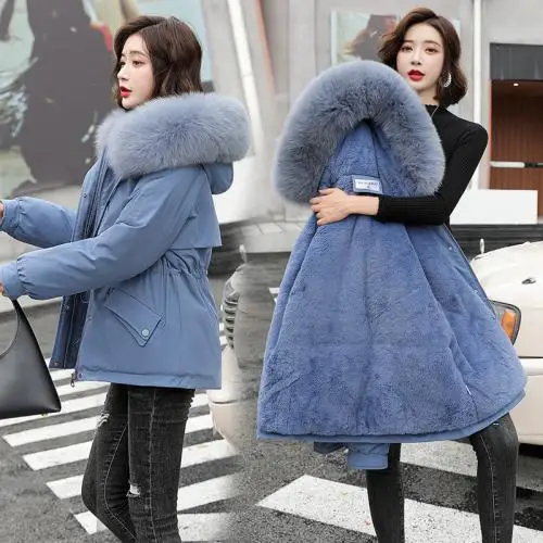 New Fur Hooded Jackets Women Polyester Winter Jacket Hooded Parka Coat  685401 - Buy Winter Jacket,Fur Hooded Jackets Women,Hooded Parka Coat  Product