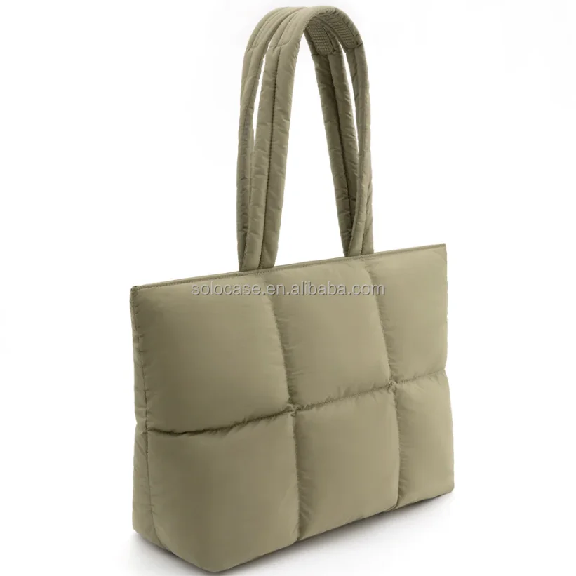 Large Capacity Puffer Tote Bag