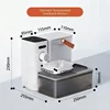 White 2s-standard edition  Includes a stainless steel water bowl