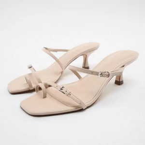 Customized Designer Shoes Metal Button Luxury slippers Women's Low Heel slippers Luxury Women's Fashion