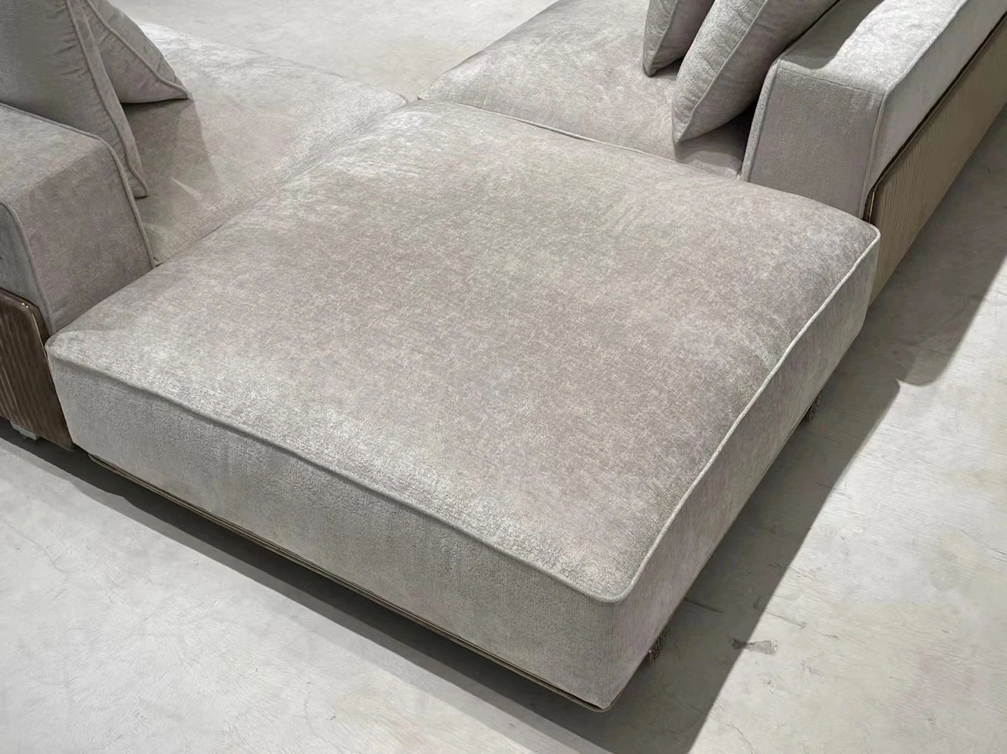 Esion Casa Luxury Sectional Sofa Leather Living Room Furniture Italian