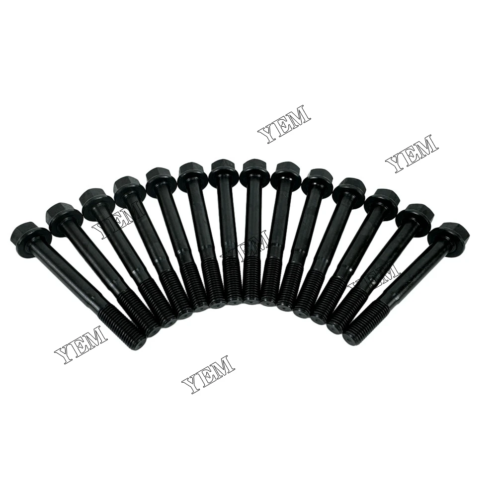 3TNE74 119620-01200 Cylinder Head Screw for Yanmar Engine Spare Parts