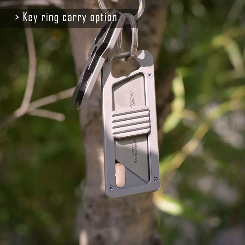 Small Box Cutter Keychain Portable Mini Utility Knife Box Cutter Small Little Pocket EDC Cutting ...
