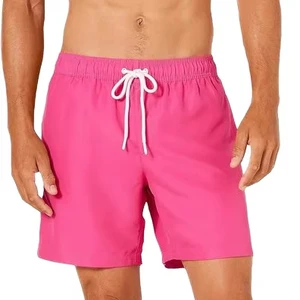 TUEE 2026 Factory Custom Logo Sublimation Holiday Design Beach Custom Swim Trunk/polyester Men Swim Shorts