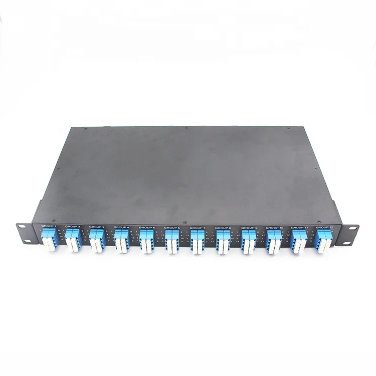 OS2 Rack mount FDB FTB Light gray color SC simplex 96F Full loaded Optical fiber terminal box fiber distribution box patch panel
