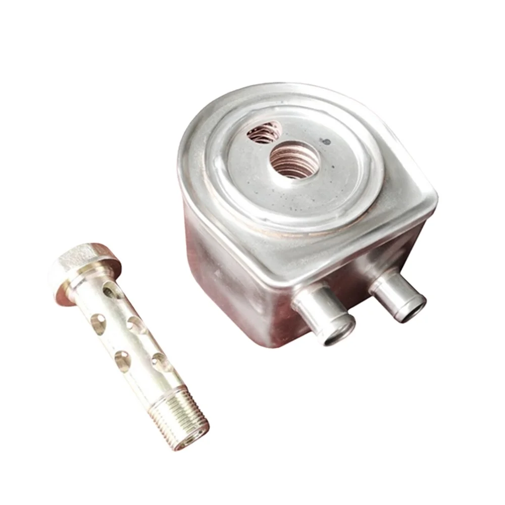 Universal Oil Cooler For 26410-4F000 264104F000 Stainless Steel  
