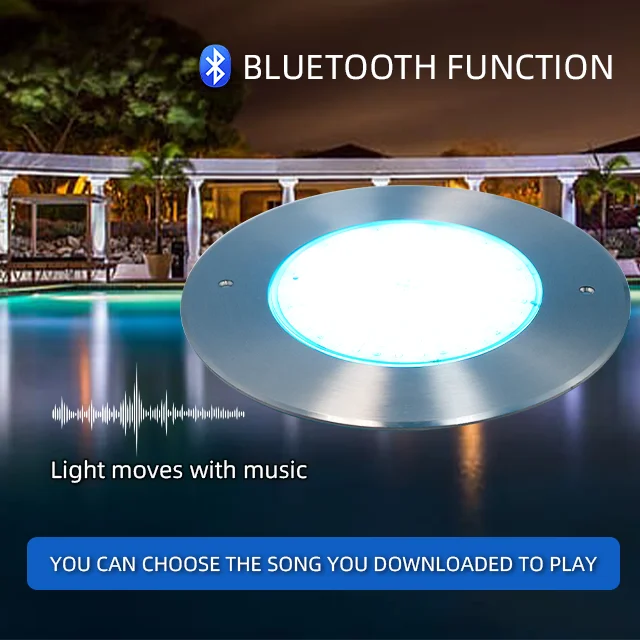 Pool LED Light IP 68 UNDEWARTER IP68 Wall Mounted Swimming Pool LAMP RGBW OSH6005P-6( H ) 9W SMD2835 Cvk 680 Mobile Device 50000