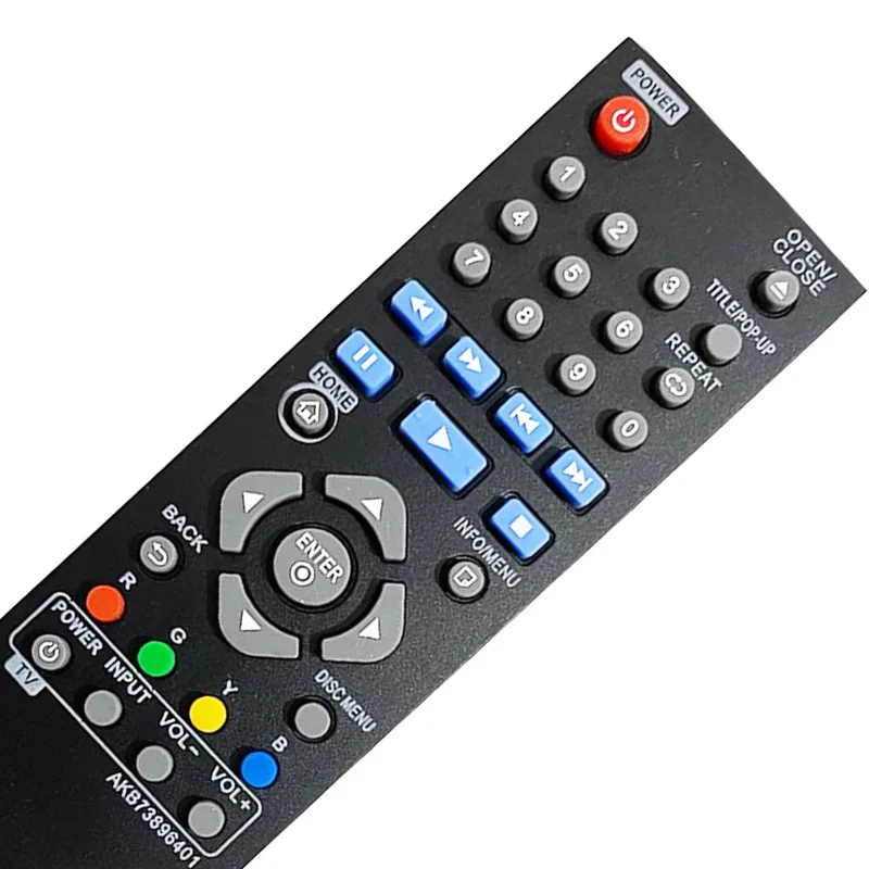 Akb73896401 Télécommande De Remplacement - Blu-Ray Télécommande Pour Lg Bd640 Bp135N Bp135W