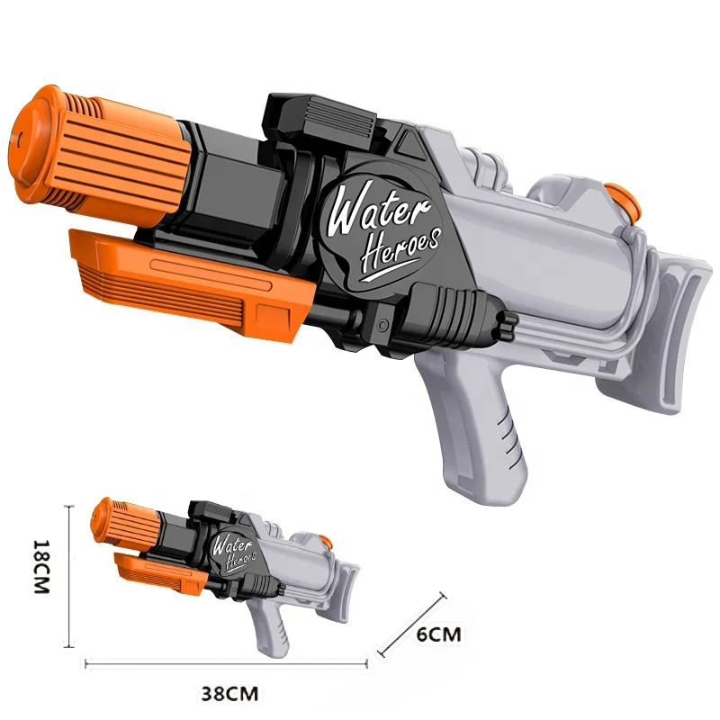 Multiple Styles Large Capacity Hand Pump PP Water Gun Toys Powered Soaker Blaster Water Gun Toys Summer Outdoor Beach Toy