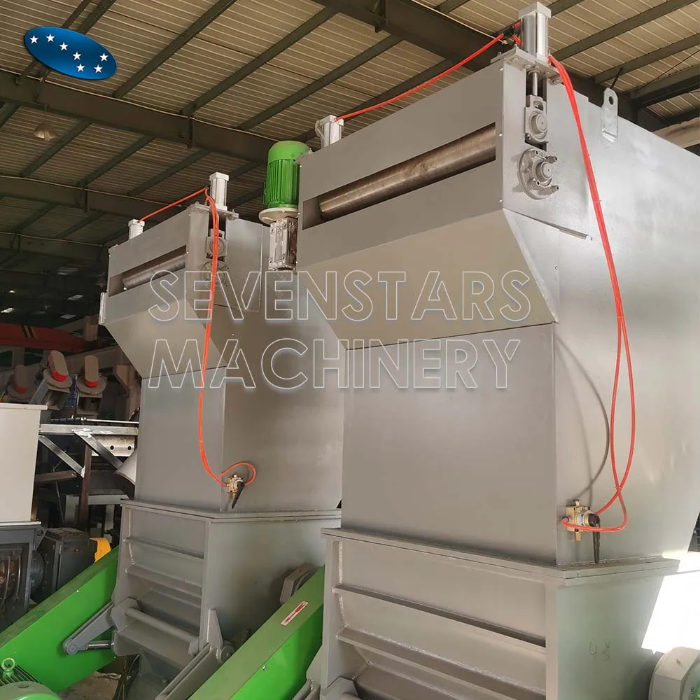 LLDPE Stretch Film Crusher Machine Plastic Roll Film Grinding Machine