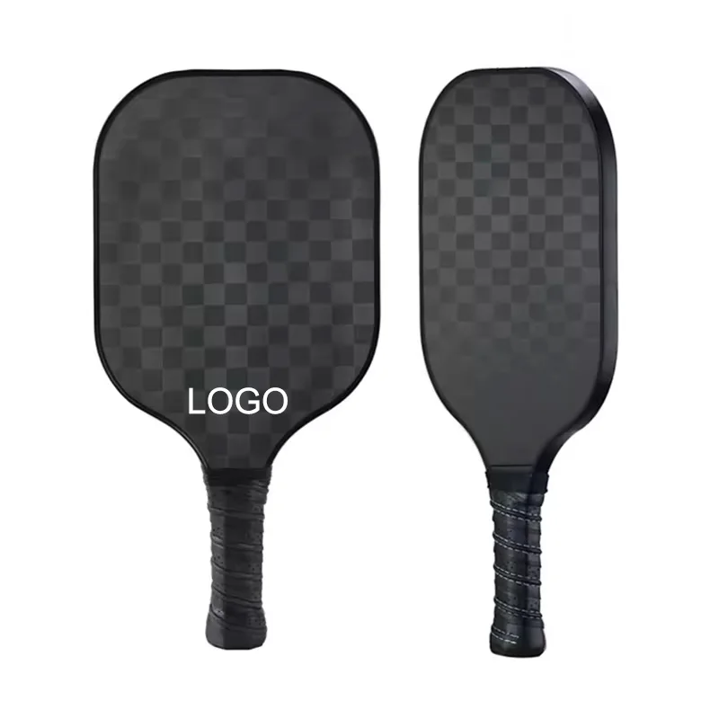 product juding best price custom logo t700 thermoformed carbon fiber pickleball racket usapa polymer honeycomb training entertainment-3