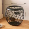 Black storage basket