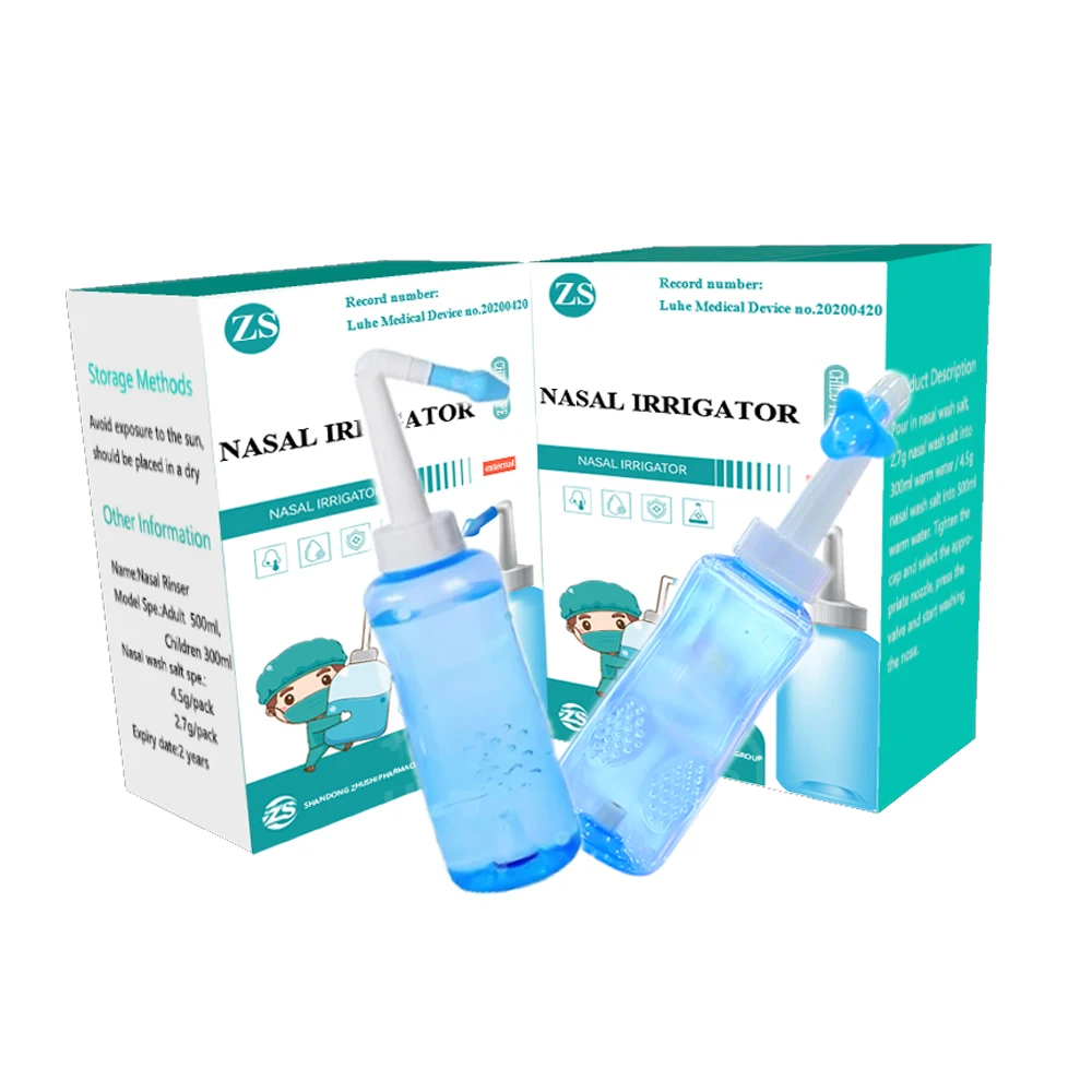 Sinus Rinse Battery Portable Pump Device Baby Nose Sinus Rhinitis Cleaner Machine Plastic ...