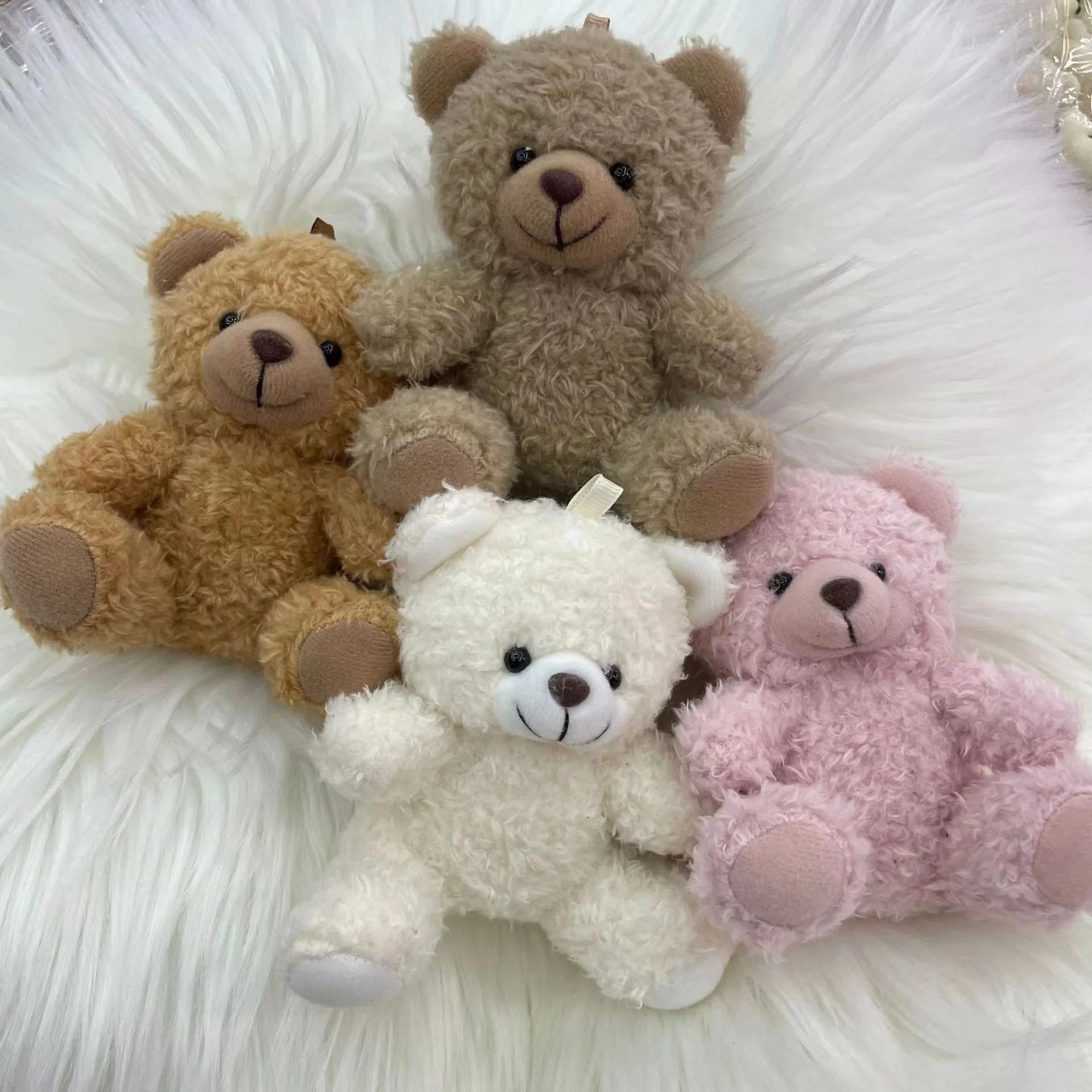 Wholesale Small Teddy Bears Keychain Plush Toys Custom Bear Plush Toys ...