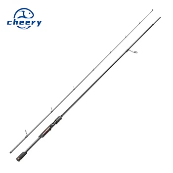 Demon Hunter Magic Shadow M Carbon Luya Rod Perch Fishing Tackle Far-throw Foldable 2.04-2.70m Spinning Drop Wheel Set – Soft Lure – view 2