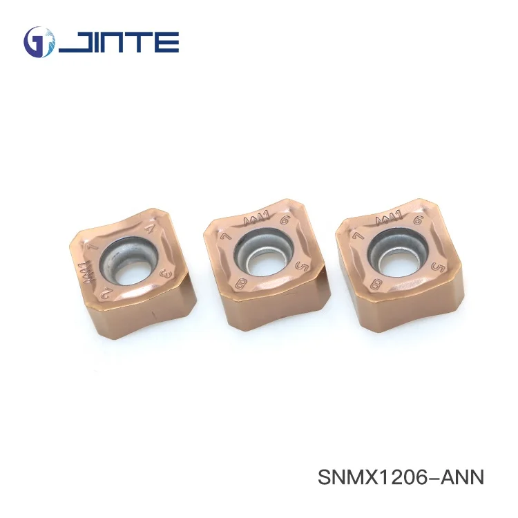 
Jinte snmx insertos de carburo карбида высокая подача фрезерные пластины SNMX1206-ANN 