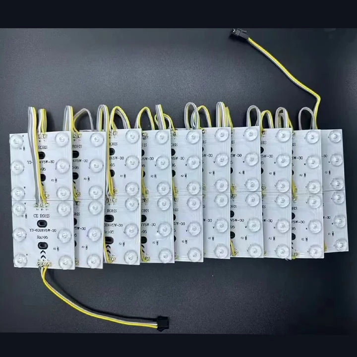 product 10v 220v led module remote controlled 6 led white yellow multi chip modular lights for hotel light landscape lights-7