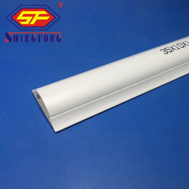 Electrical PVC Wire Casing PVC Floor Cable Protector Half Round Cable Trunking Duct