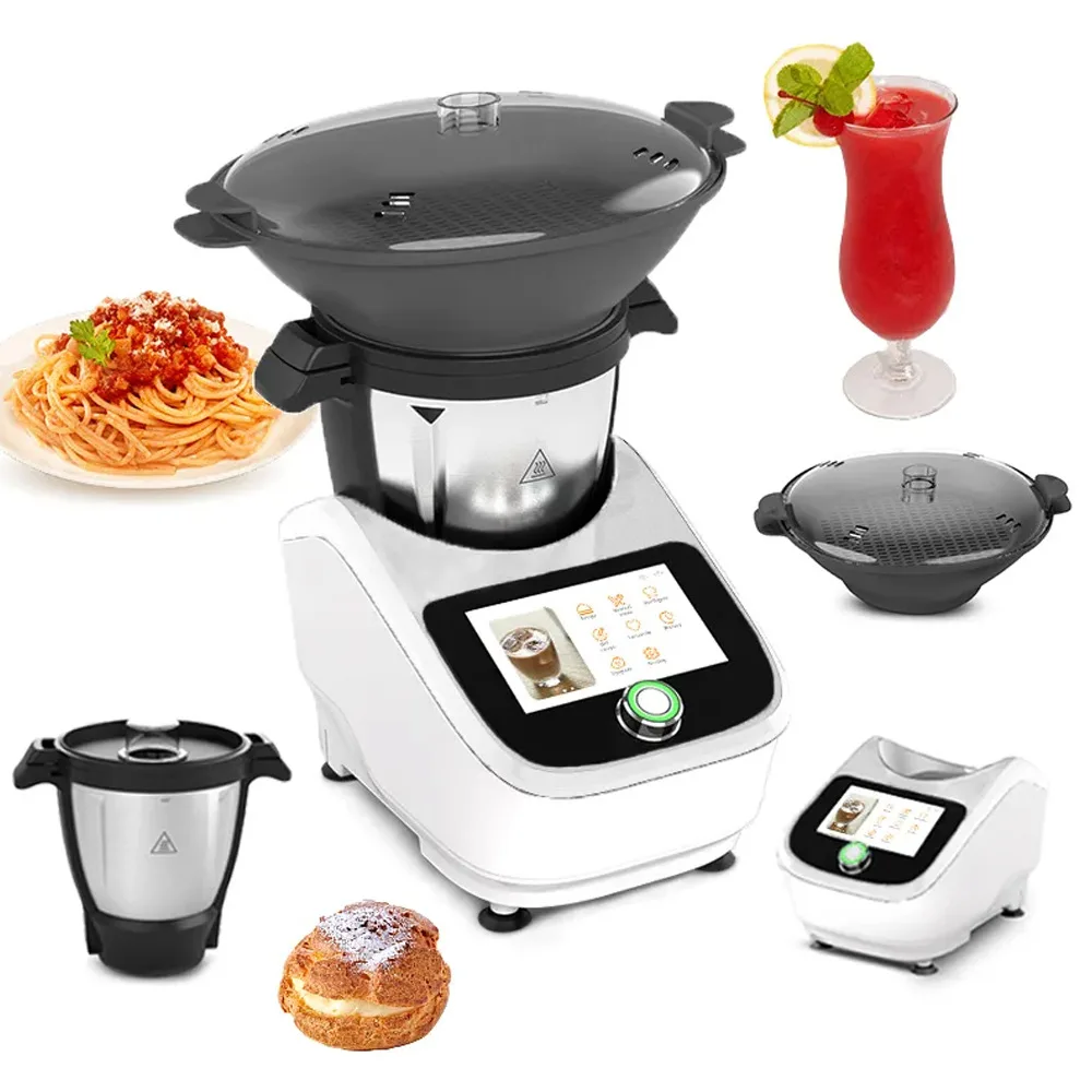 3L Fully Automatic Health Cooking Machine Thermal Mix  Multi-Purpose Machine 12 Modes to Choose Smoke-Free Kitchen 1500w
