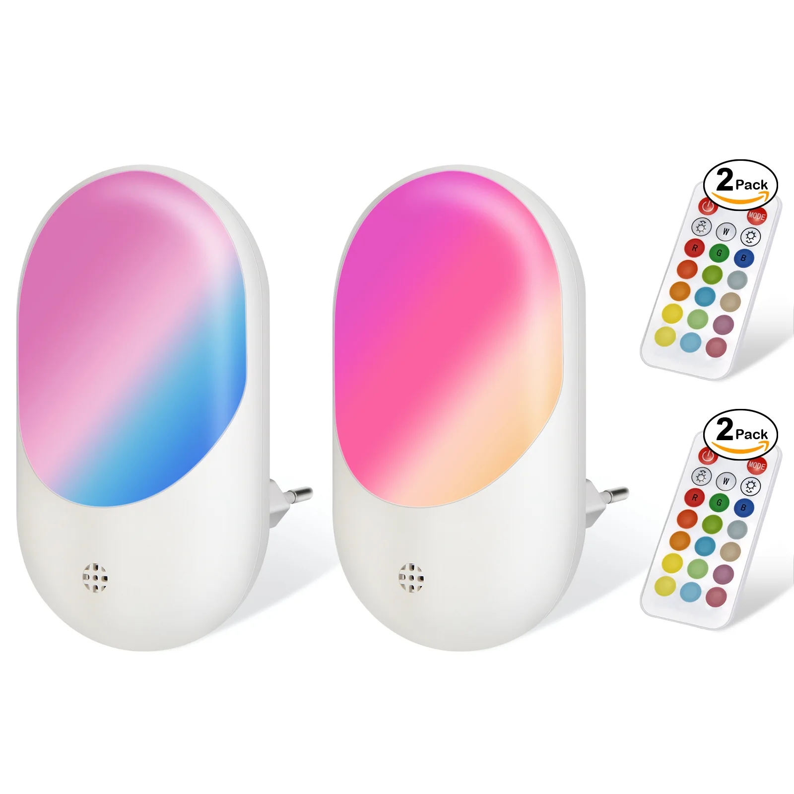 16 Color RGB  10 Levels Other Home Decor Night Lights For Kids Room Smart Remote Control  Brightness Wall Lighting Indoor