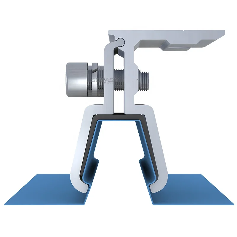 Soeasy Безрамная солнечная панель металлические кровельные зажимы klip