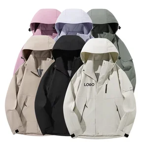 Spring and Autumn New Plus Size Lightweight Jacket Wind and Water Resistant Sports Coat