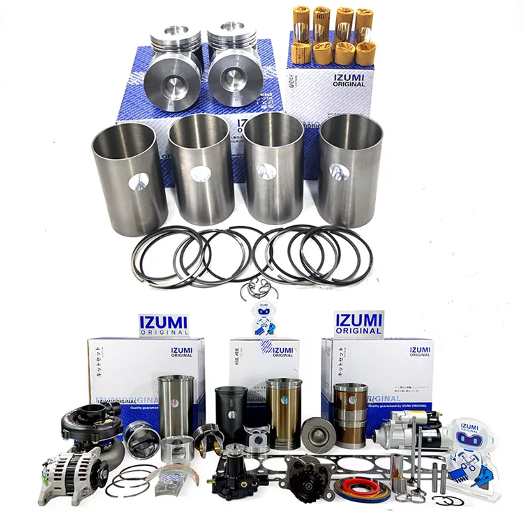 IZUMI ORIGINAL V2003 V2203 V2403 V2607 V3300 V3307 Overhaul Rebuild Kit Diesel Engine Parts For FOR KUBOTA