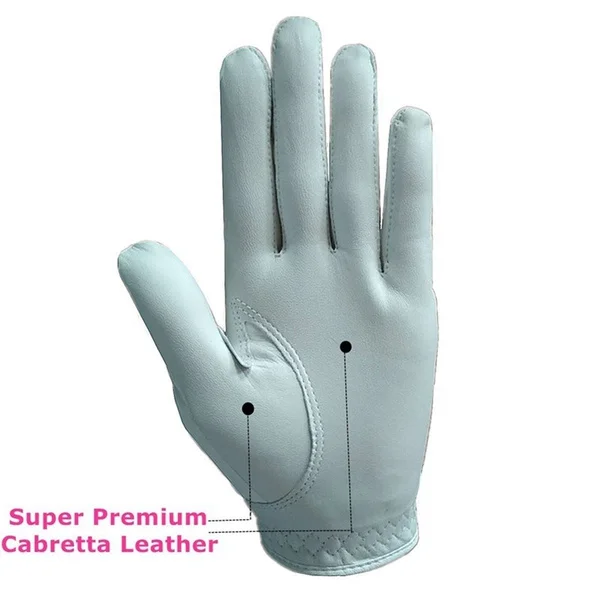 Wholesale Golf Gloves Indonesia 100 Aaa Cabretta Leather Custom Logo