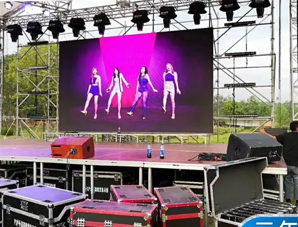 TUV Outdoor Rental LED Display P6 SDK 1R1G1B 6000cd/Sqm Waterproof