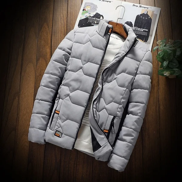 New Fashion 2024 Autumn Winter Men Warm Coat High Quality Mens Cotton Padded Jackets_voghion.com