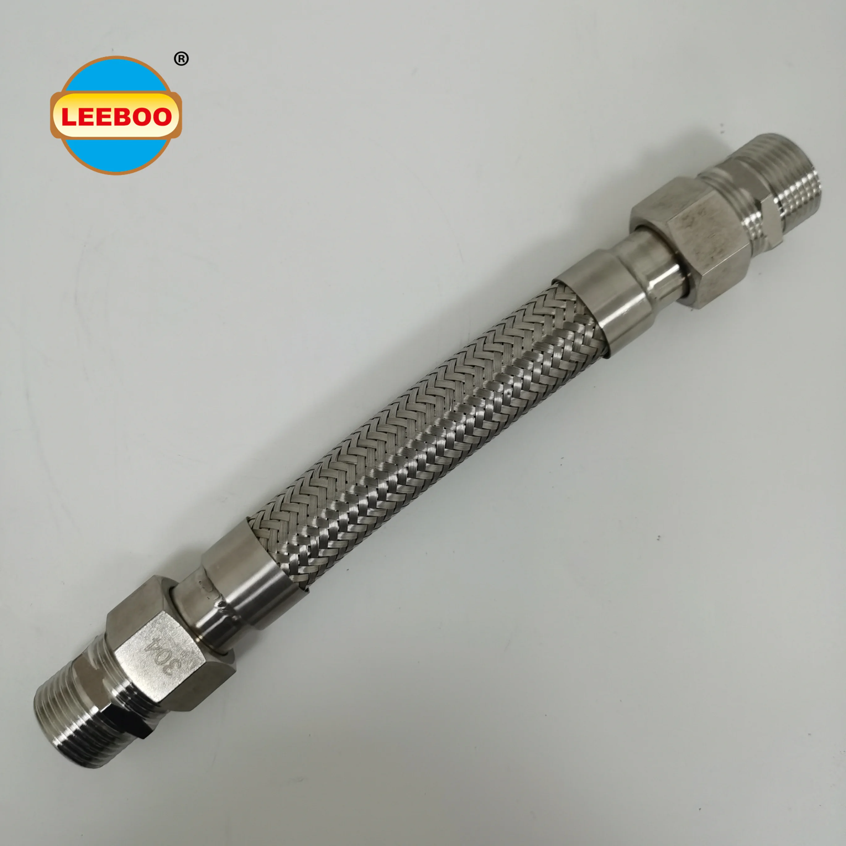 热水器用leeboo锅炉耐热管道金属不锈钢管不锈钢编织柔性金属软管