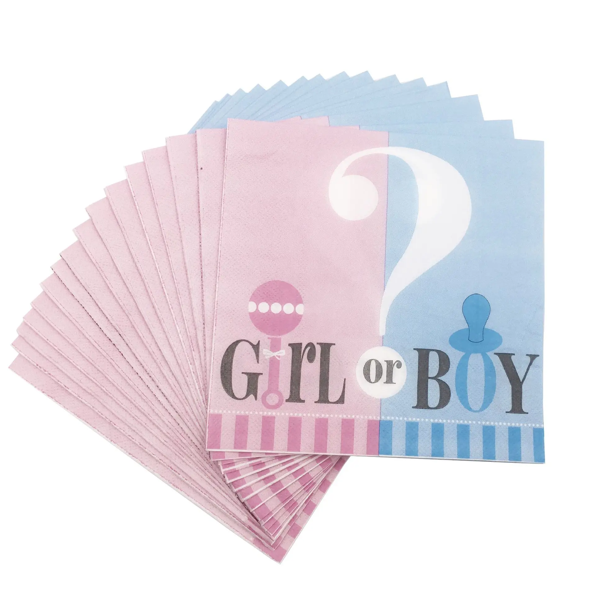 Baby Shower Boy Or Girl Party Paper Plates Cups Party Tableware Set For