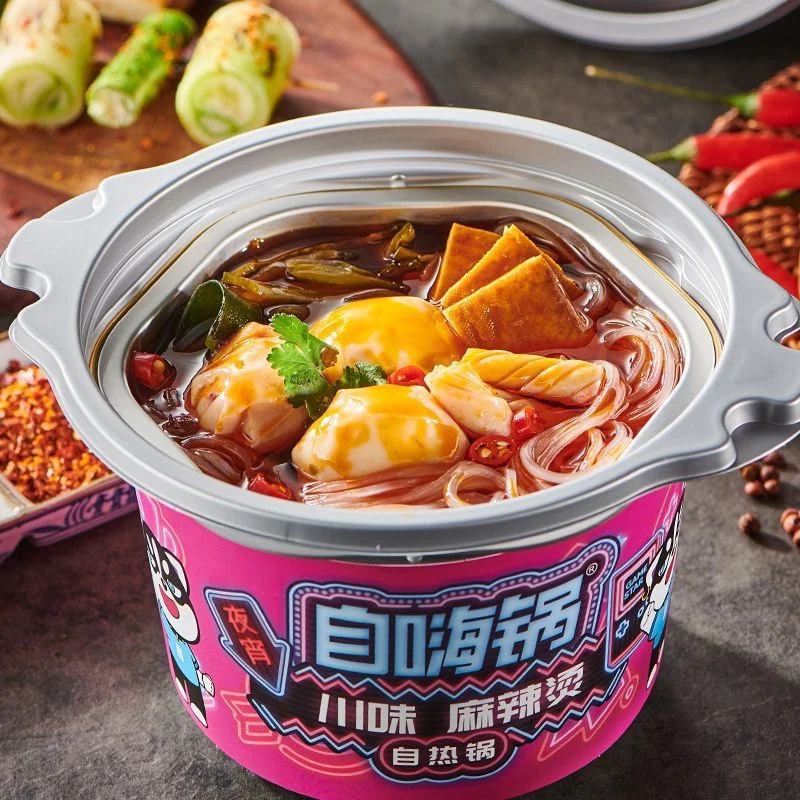 wholesale self heating food hot pot Instant self heating hot pot chinese  famous zihaiguo self heating meals,China price supplier - 21food