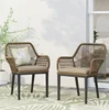 Brown+Beige + Wicker