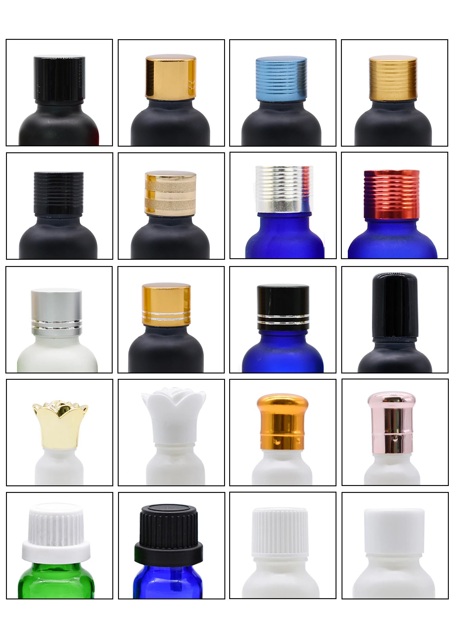 18mm Alumite Gold / Silver / Black Spray Cap With Cover For Perfume And